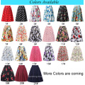 Grace Karin Occident Femmes Vintage Retro Short Cotton 50s Jupe 21 Patterns CL6294-21